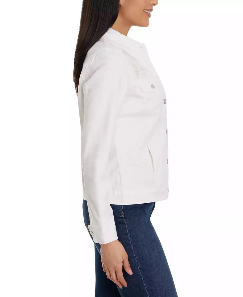 Gloria Vanderbilt Petite Amanda Denim Trucker Jacket 2