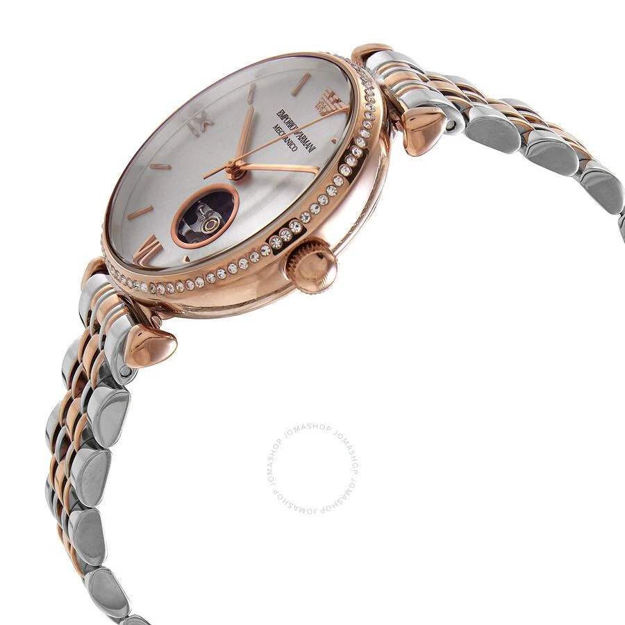 Emporio Armani GIANNI T-BAR Automatic Crystal Ladies Watch AR60019 2