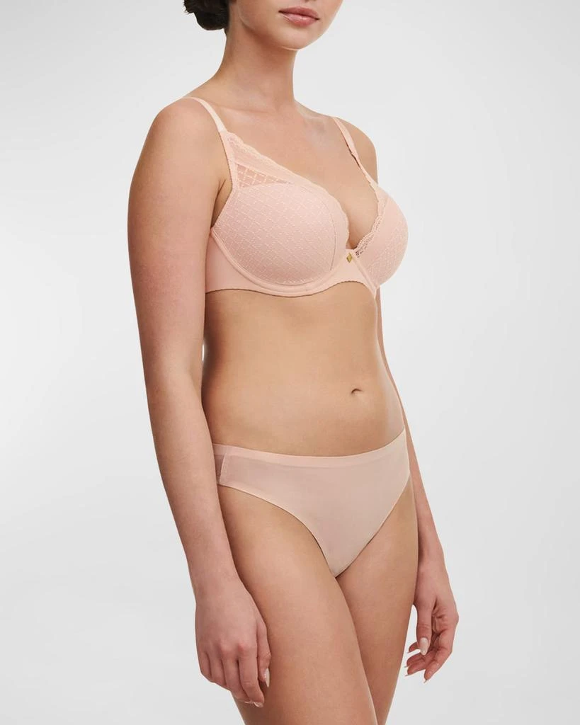Chantelle Norah Chic Lace Plunge T-Shirt Bra 3