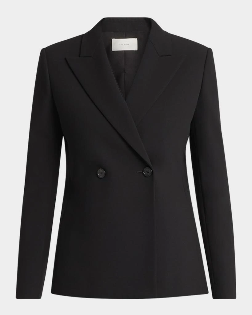 The Row Wallis Double-Breasted Blazer Jacket 1