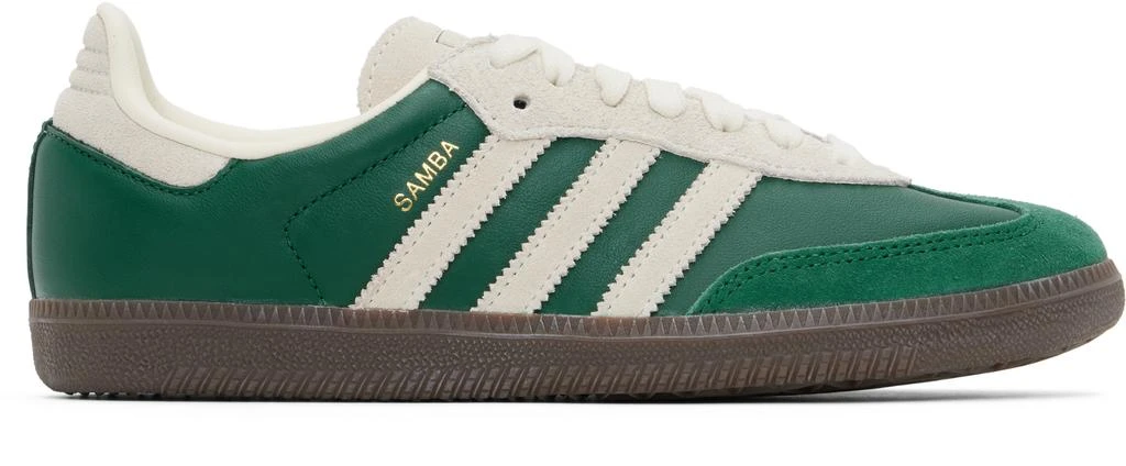 Adidas Green Samba OG Sneakers 1