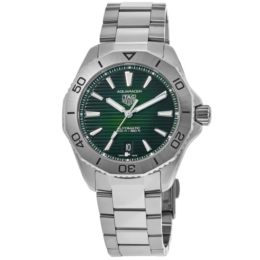 TAG Heuer Aquaracer Professional 200 Green Dial Steel Men's Watch 1