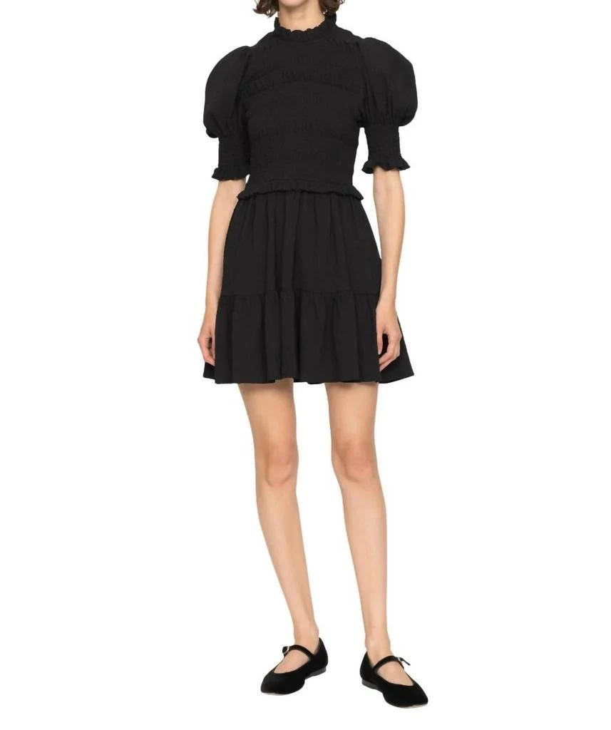 Sea Regina Mini Dress In Black 1
