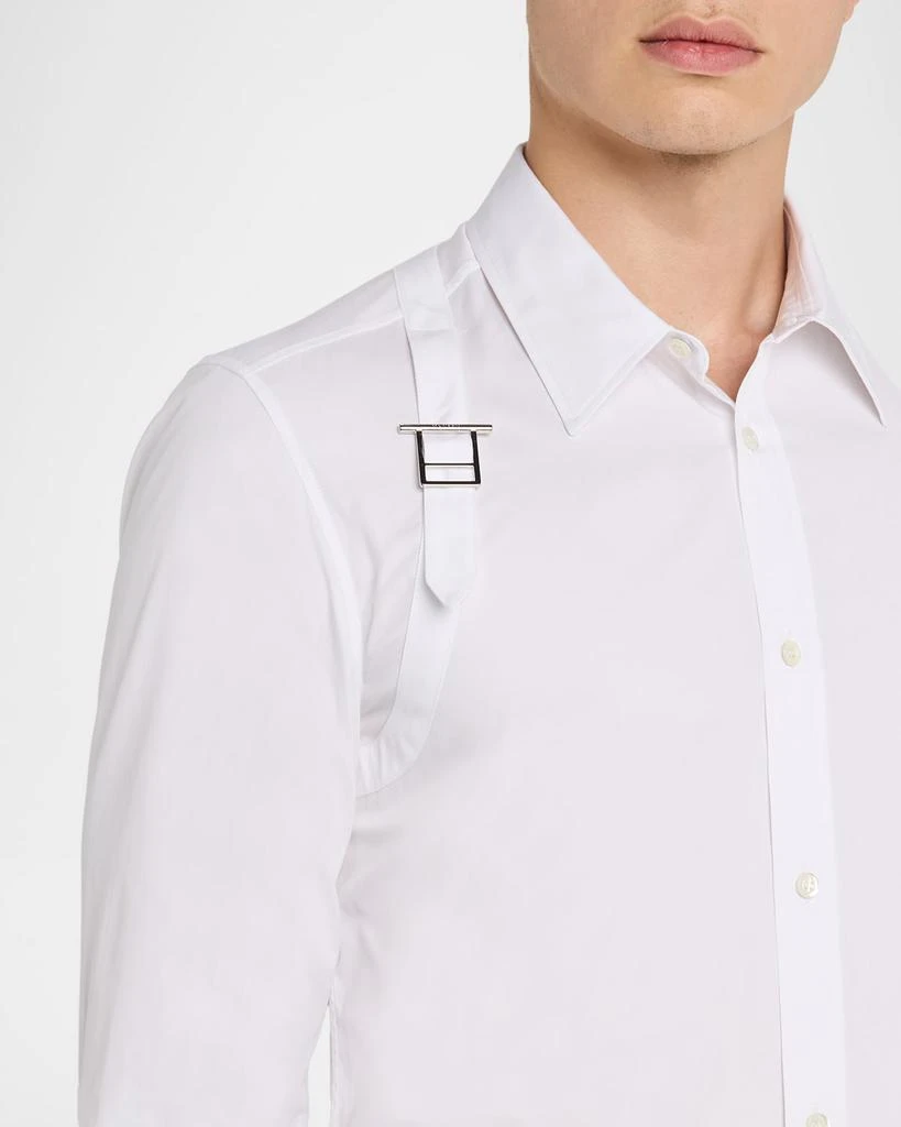 dress shirt with harness Alexander McQueen Shirt