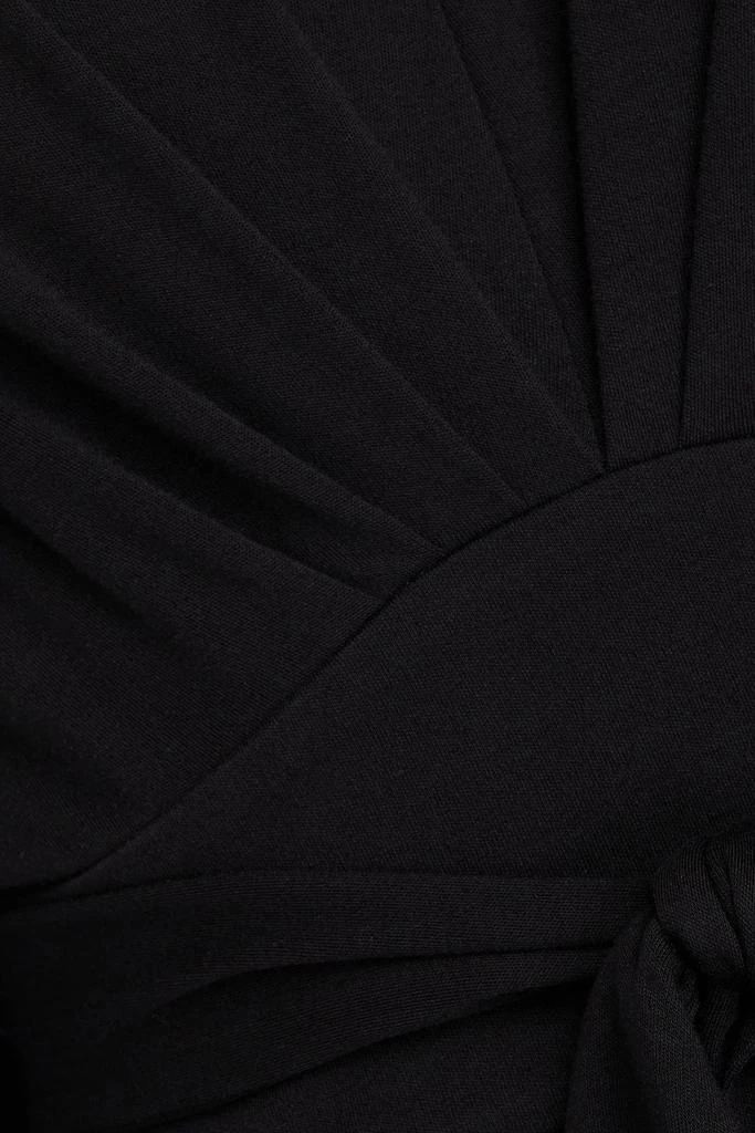 Diane von Furstenberg Fanny Lyocell and wool-blend jersey wide-leg jumpsuit 4