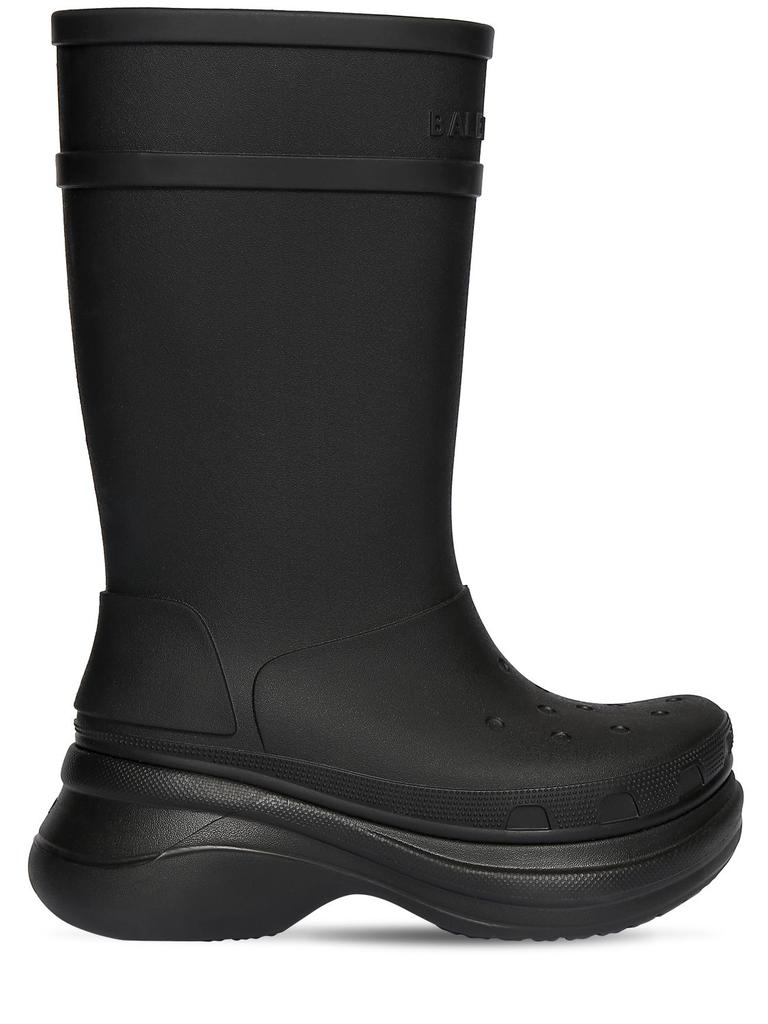 BALENCIAGA Crocs Rubber Boots