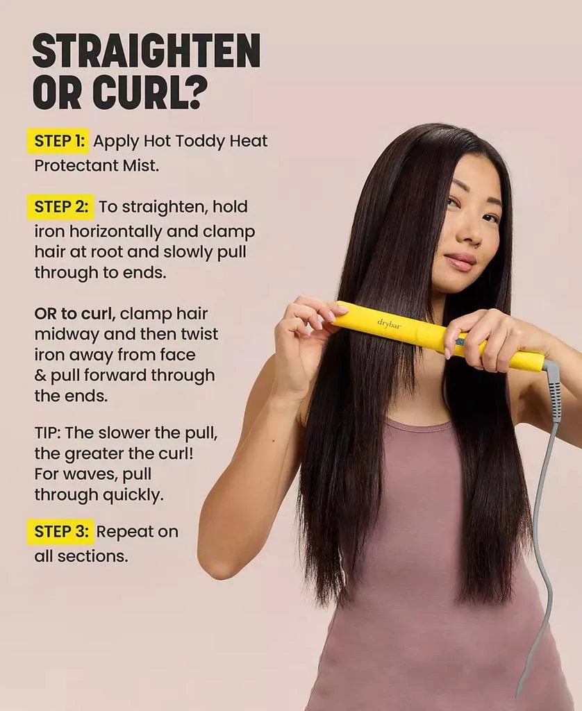 Drybar The Tress Press 1.25" Straightening Iron 7