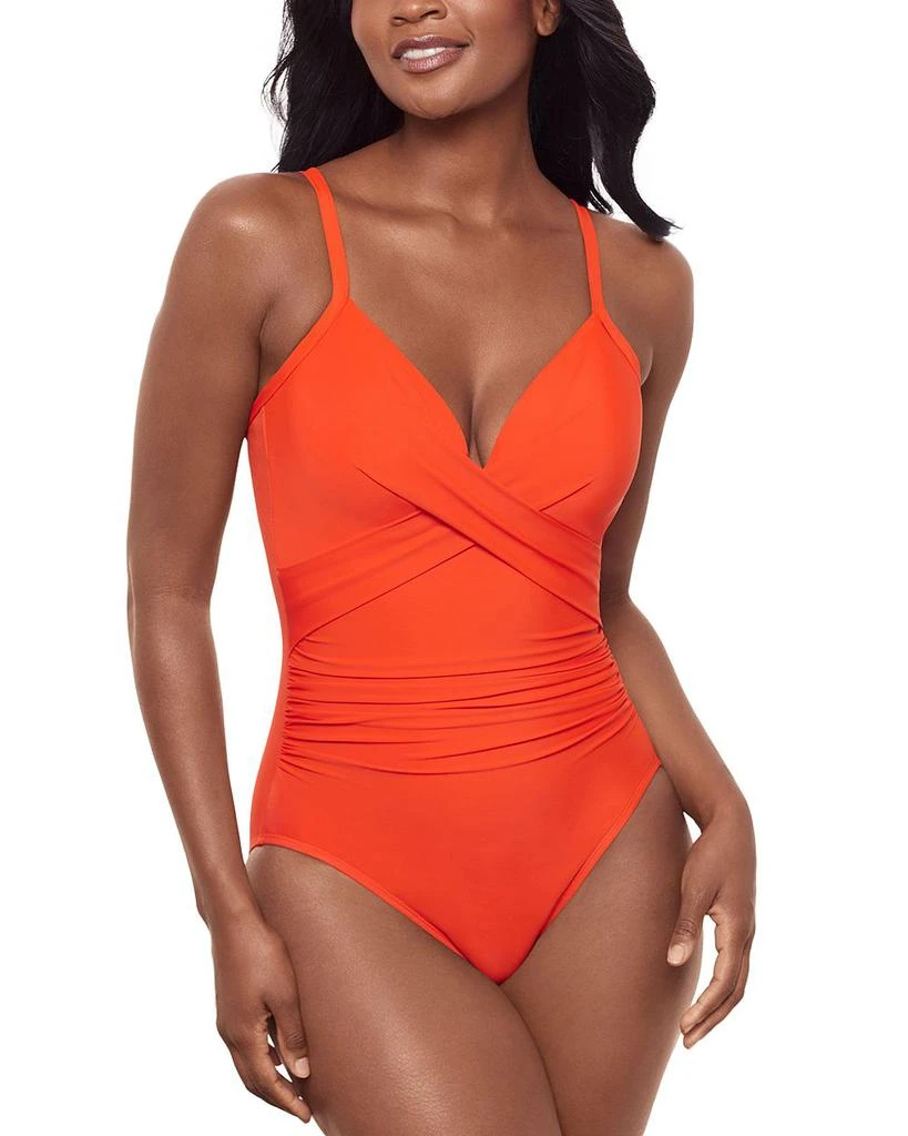 Miraclesuit Rock Solid Captivate One Piece Swimsuit 1