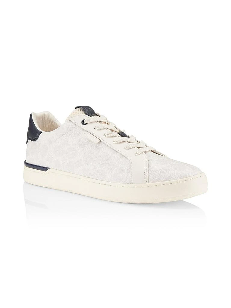 Coach Low-Top Monogram Logo Sneakers 2