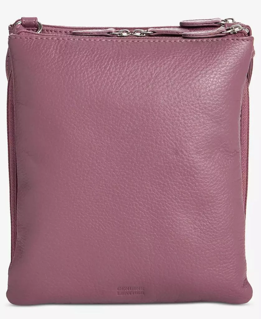 Giani Bernini Triple-Zip Pebble Leather Dasher Crossbody, Created for Macy's 7