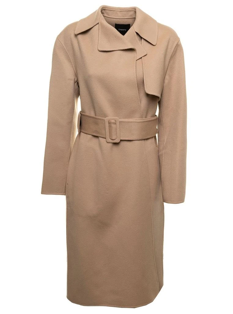 Theory Theory Long-Sleeved Belted Coat 1