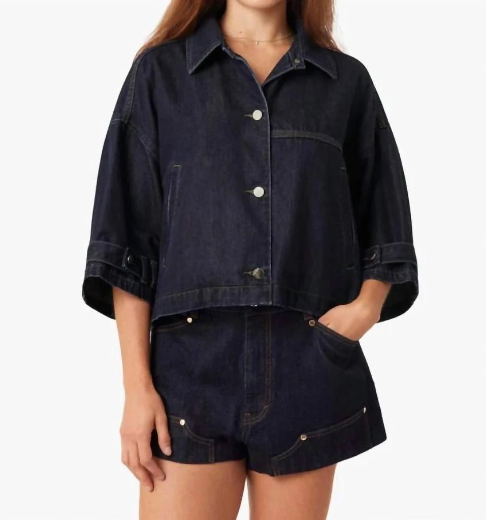 Habitual Habitual - Cape Denim Jacket