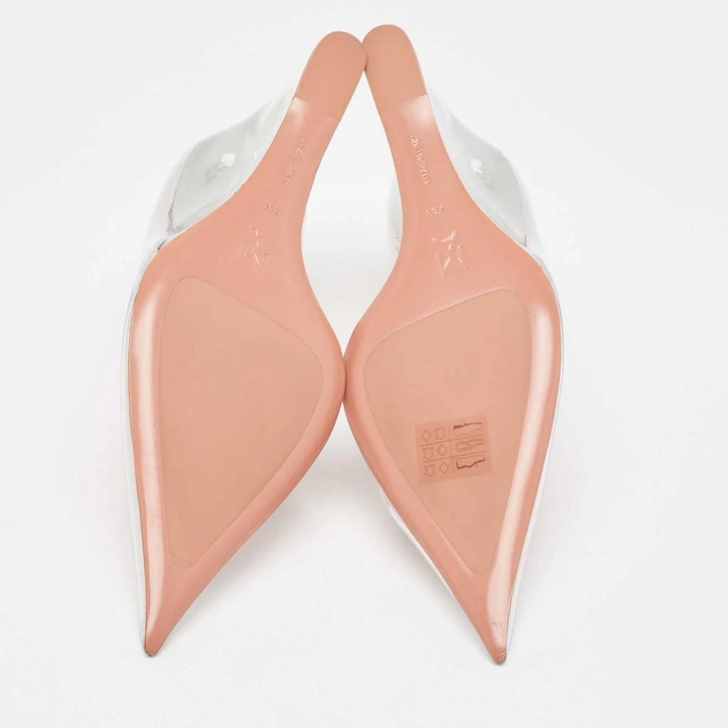 Amina Muaddi Amina Muaddi Transparent PVC Ane Wedge Pumps Size 38.5 6