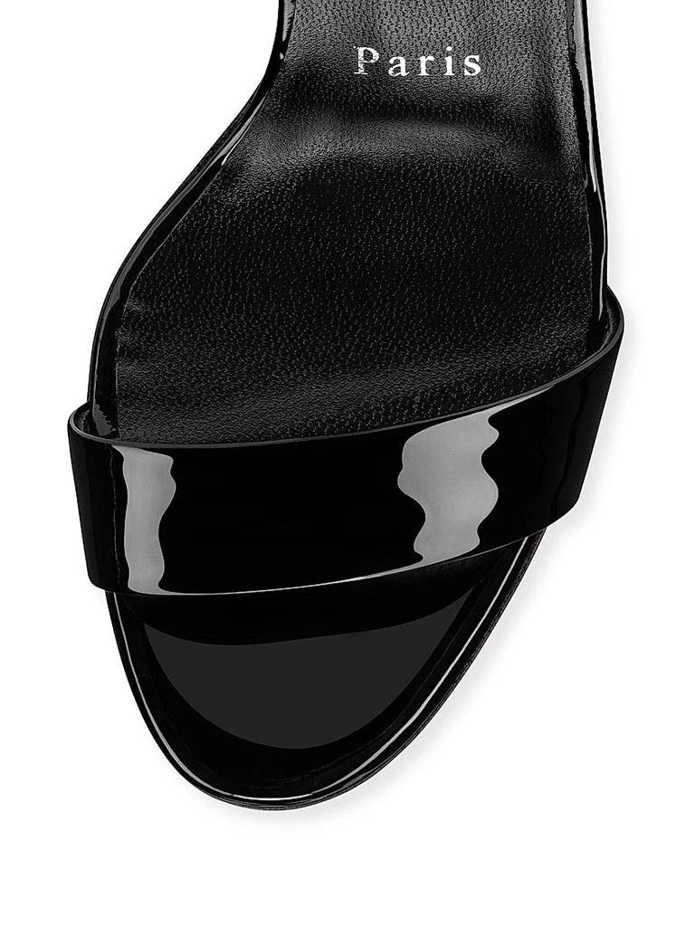 Christian Louboutin Miss Sabina 85MM Patent Leather Sandals 4