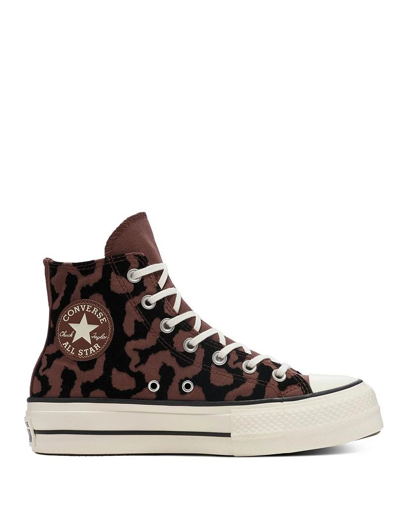 Converse Women's Chuck Taylor All Star Lift Hi Leopard Remix Sneakers 4
