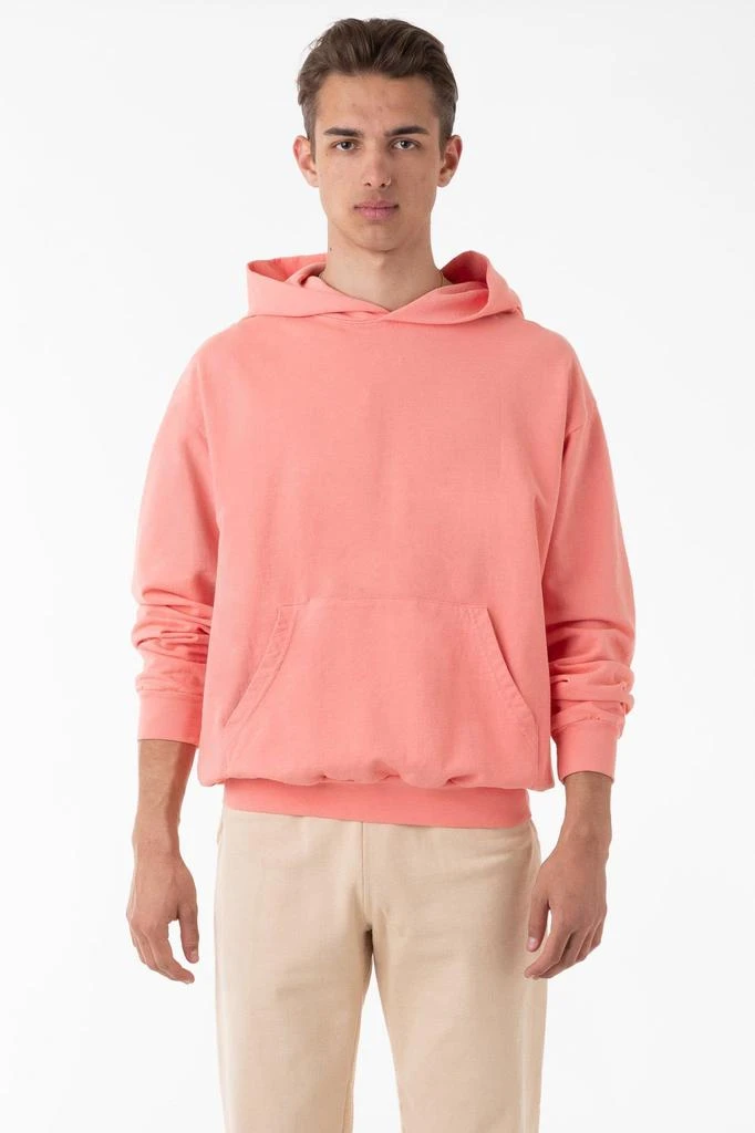 Los Angeles Apparel MWT09GD - Long Sleeve Garment Dye French Terry Pullover Hoodie 21