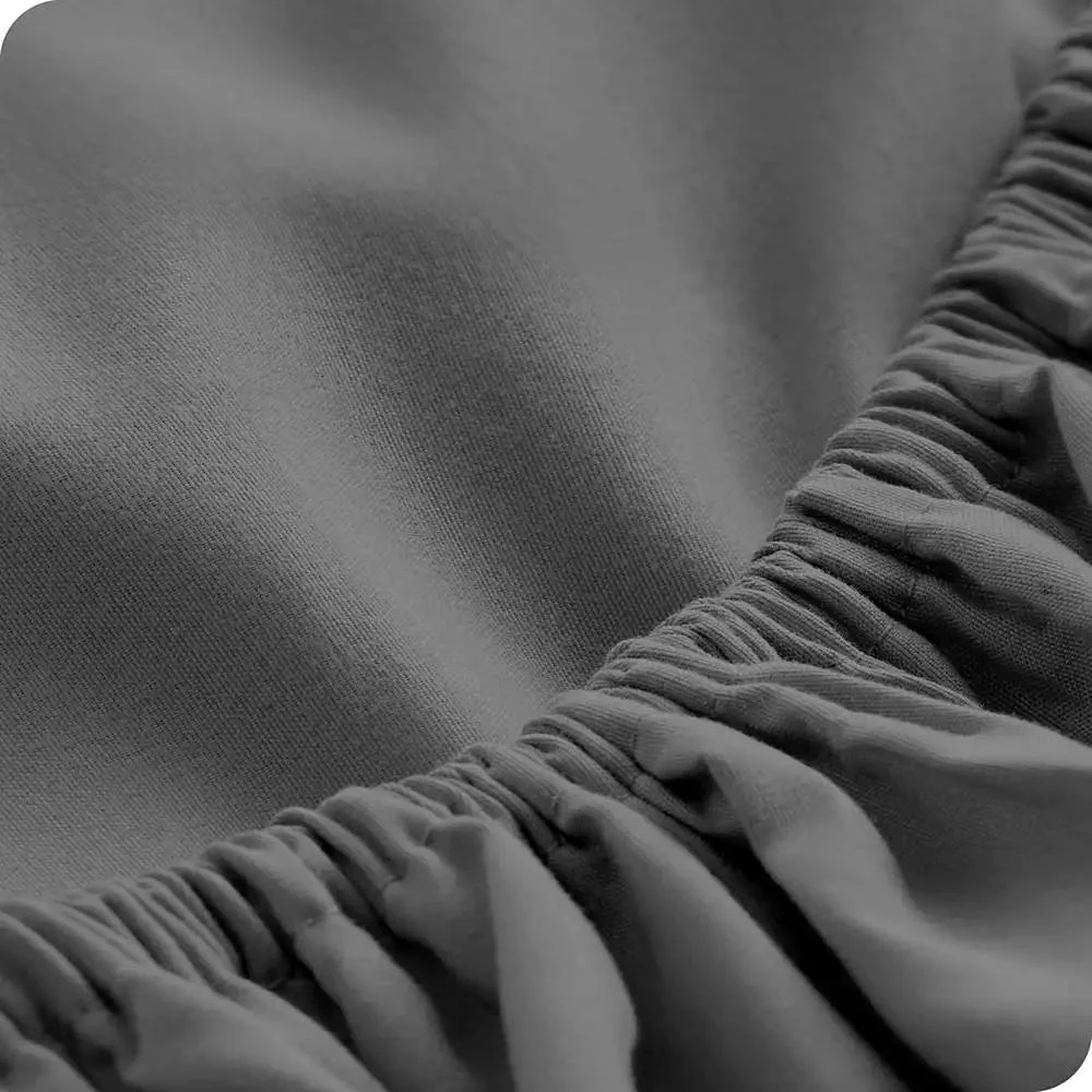 Bare Home Double Brushed Dual Pocket Microfiber Fitted Sheet 3