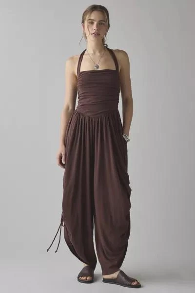 Out From Under Out From Under Sunkissed Ruched Barrel Leg Jumpsuit 1