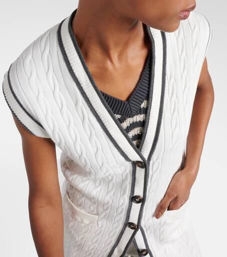 Brunello Cucinelli Cotton cardigan 4