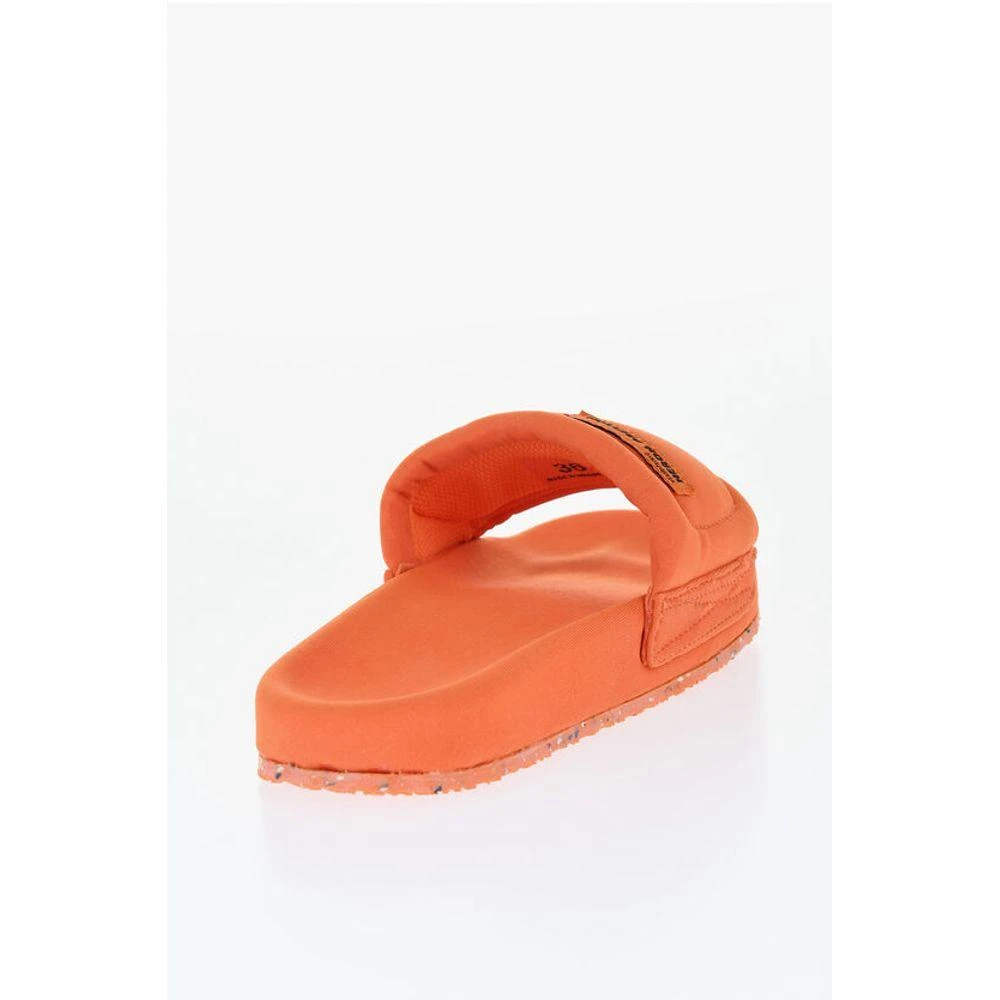 Heron Preston Padded Fabric Sandals with Women's Logo 2