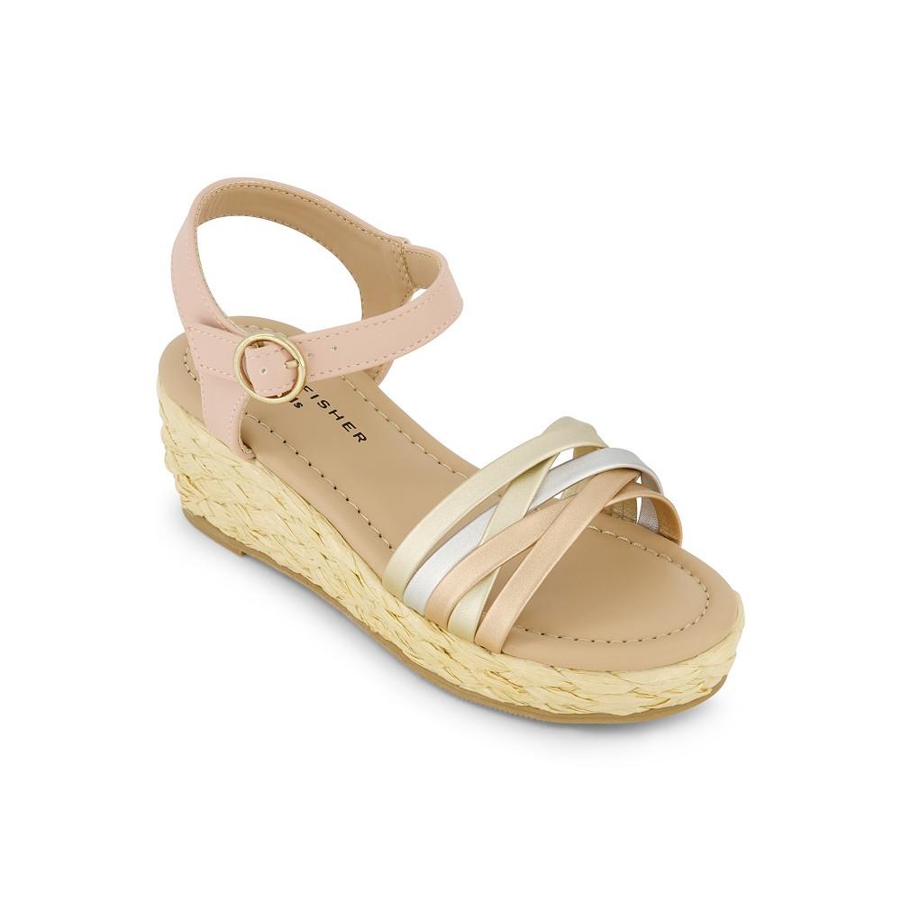 Marc Fisher Little and Big Girls Marren Strap Wedge Sandals
