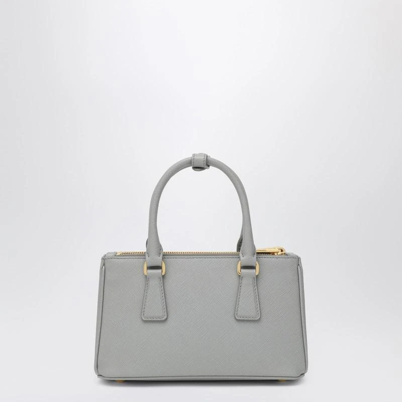 Prada Galleria mini bag light grey 4