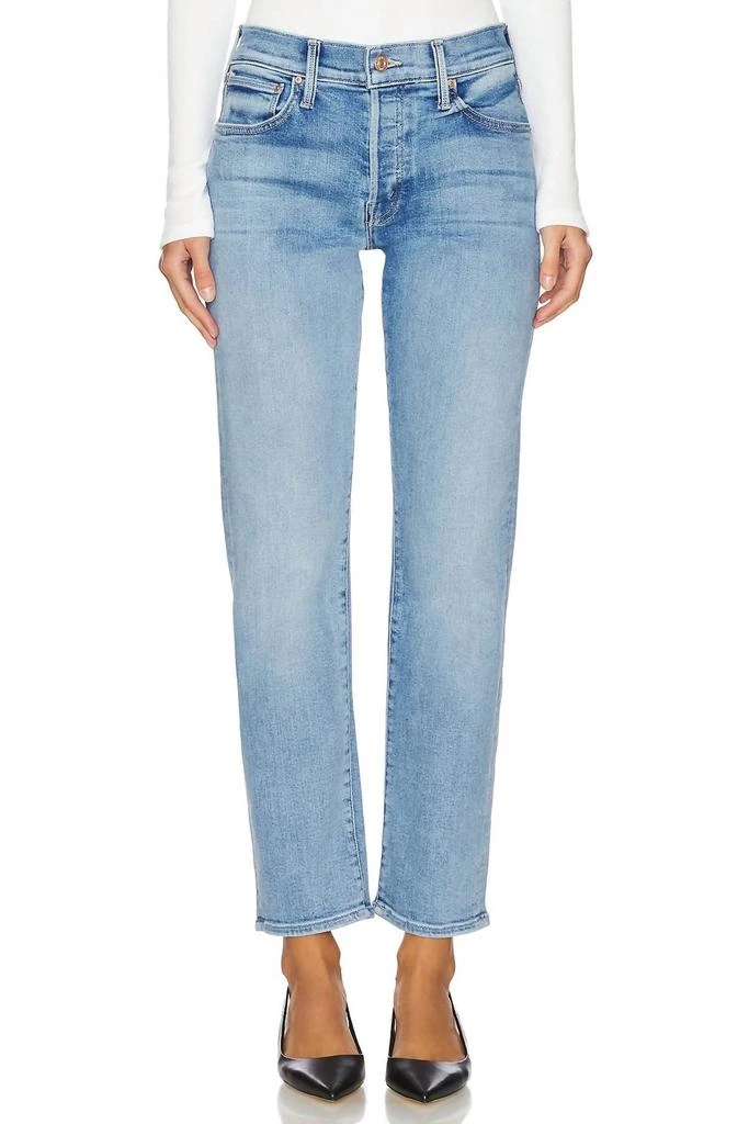 MOTHER Mother - The Mid Rise Hiker Hover Jeans 1