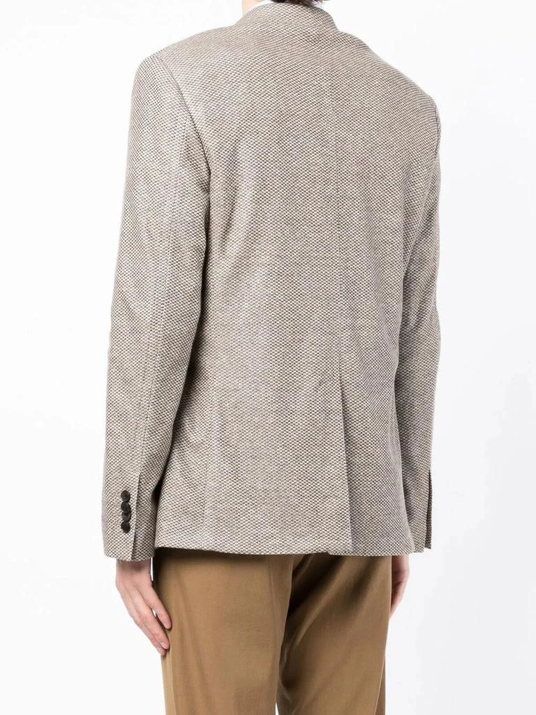 Salvatore Ferragamo Ferragamo Single-Breasted Blazer Jacket 4
