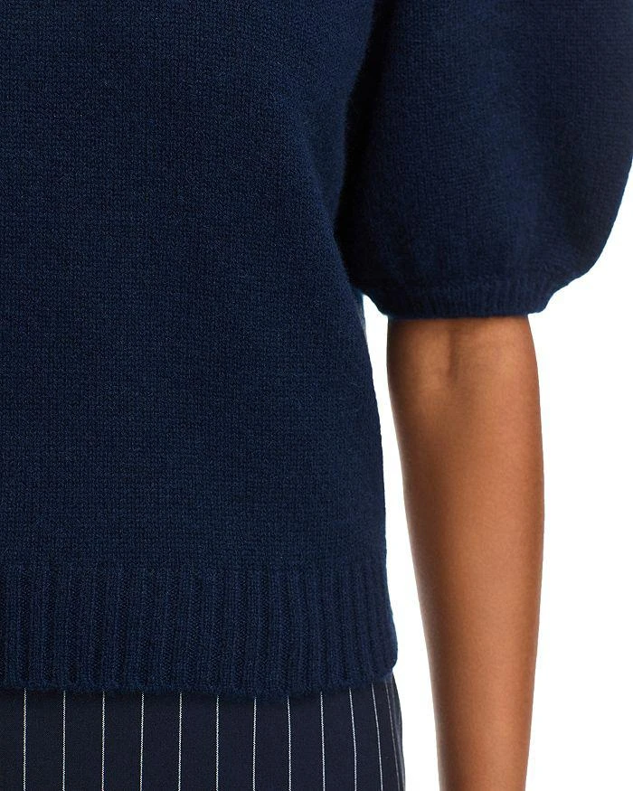 Paige Lucerne Cashmere Puff Sleeve Top 4