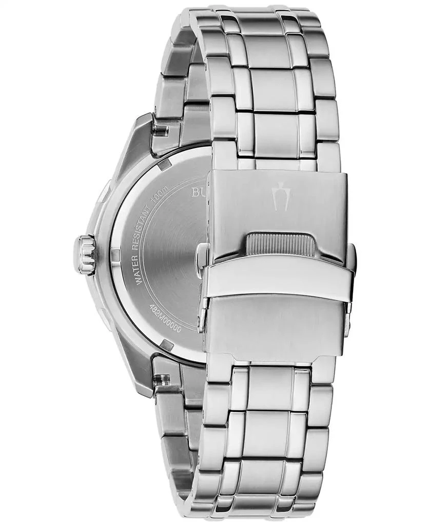 Bulova Men's Stainless Steel Bracelet Watch 42mm 3