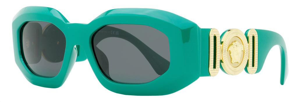 Versace Unisex Geometric  Sunglasses VE4425U 536487 Green 54mm