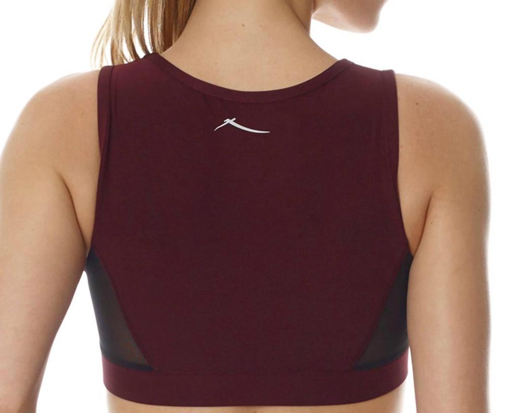 X by Gottex Chrome Star Mesh Low Impact Sports Bra