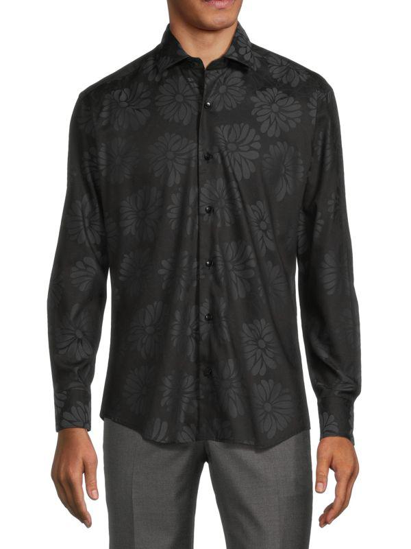 Bertigo Floral Long Sleeve Shirt