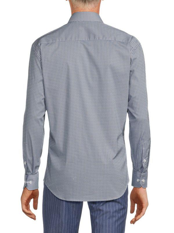 Bertigo Geometric Print Shirt