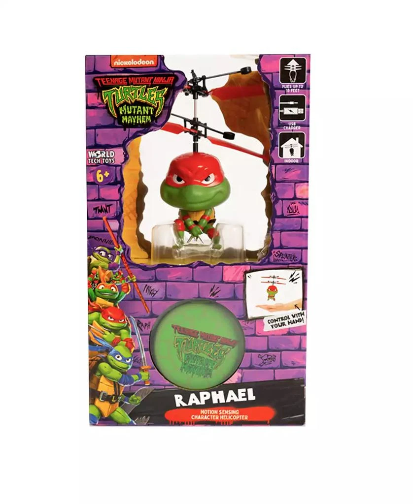World Tech Toys TMNT Raphael Flying UFO Helicopter 3