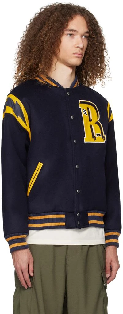 Rhude Navy 'American Spirit' Bomber Jacket 2