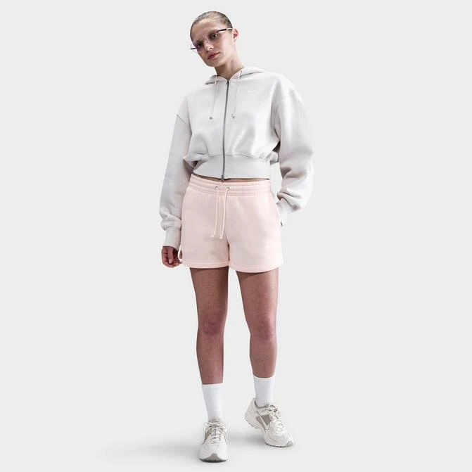 NIKE Women's Nike Sportswear Phoenix Fleece Mid-Rise 4" Shorts 1