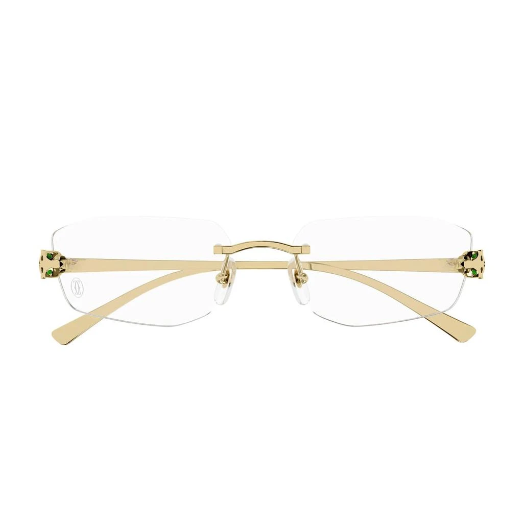 Cartier Eyewear Ct0494o Panthère De Cartier 001 Gold Glasses 1