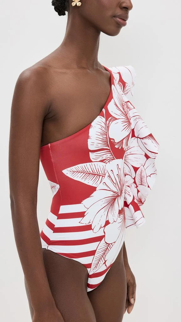 Farm Rio One Shoulder One Piece 3