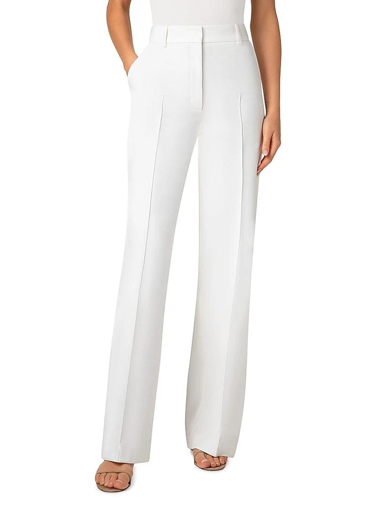 Akris Chiaro Straight Maxi Pants 2