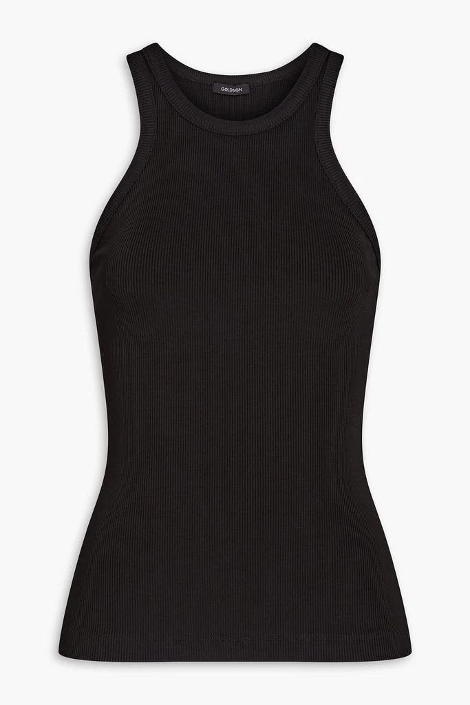 Goldsign Laurel ribbed-jersey tank 1