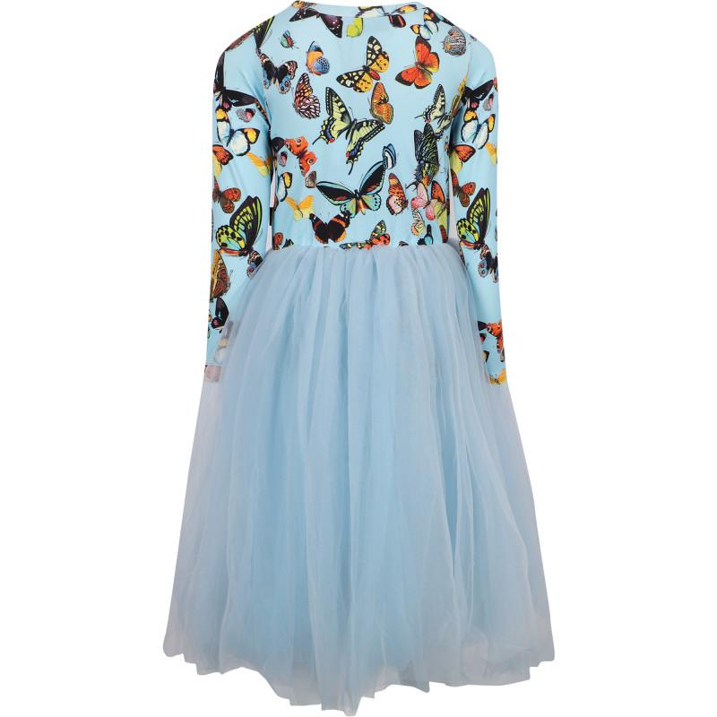 Rock Your Baby Butterflies tulle dress in blue