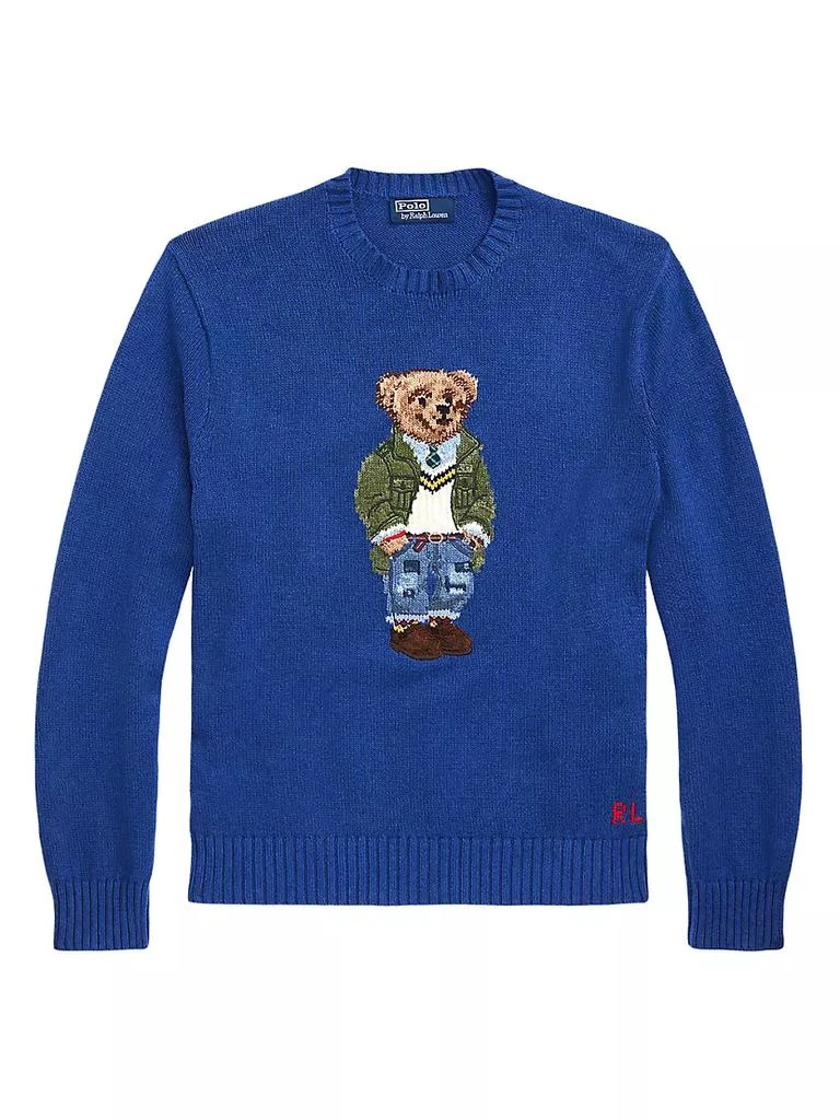 Polo Ralph Lauren Bear Cotton Crewneck Sweater 1