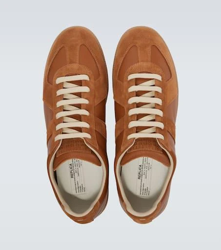 MAISON MARGIELA Replica leather sneakers 4