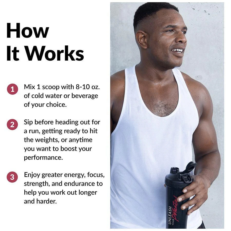 Force Factor Total Beets Pre-Workout Powder Fruit Punch 8