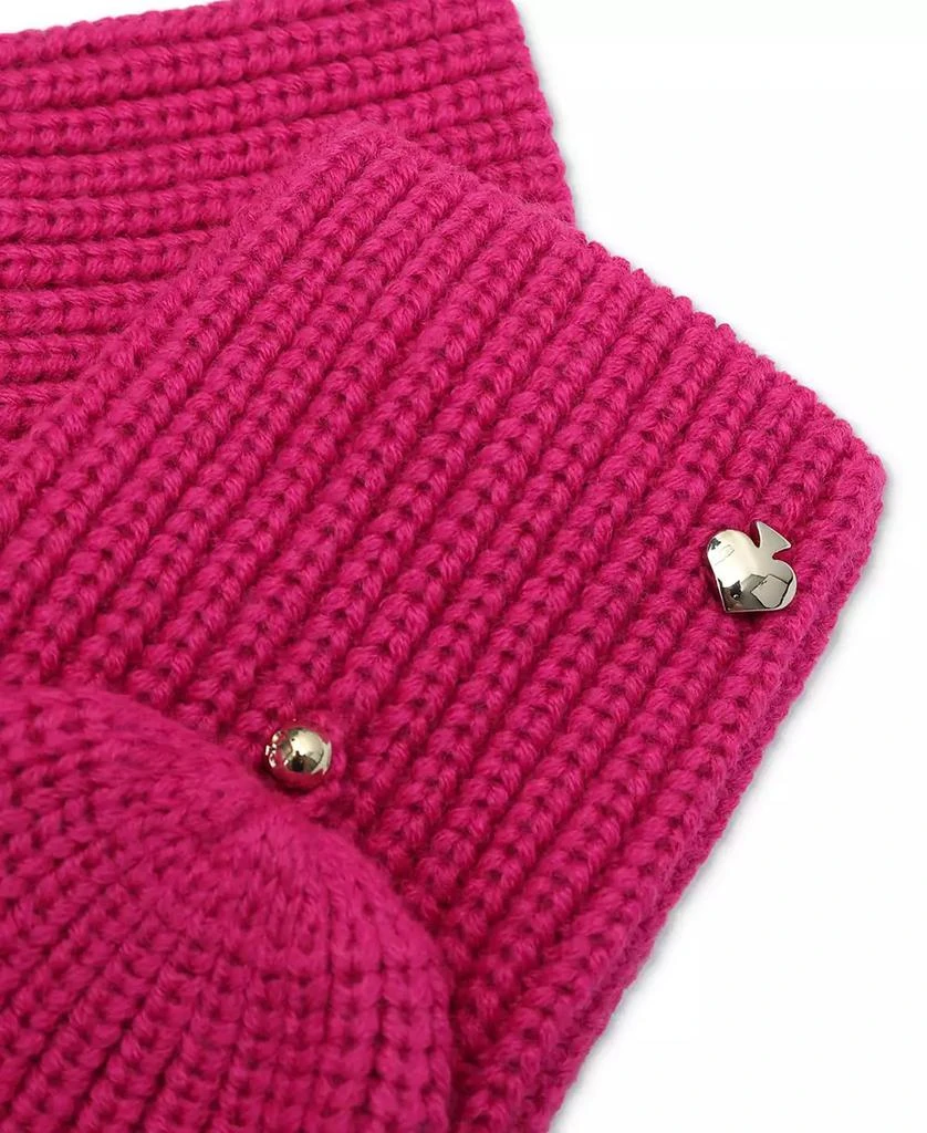Kate Spade Women's Spade Logo Pop-Top Gloves 2