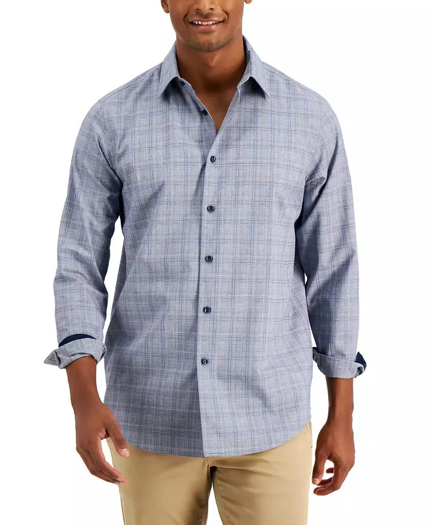 Club Room Men's Pioloa Plaid Shirt, Created for Macy's 1
