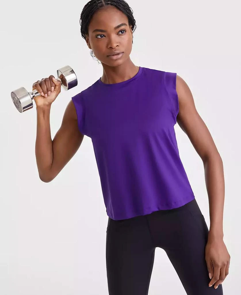 ID Ideology Women's Muscle T-Shirt, Exclusively at Macy's 1