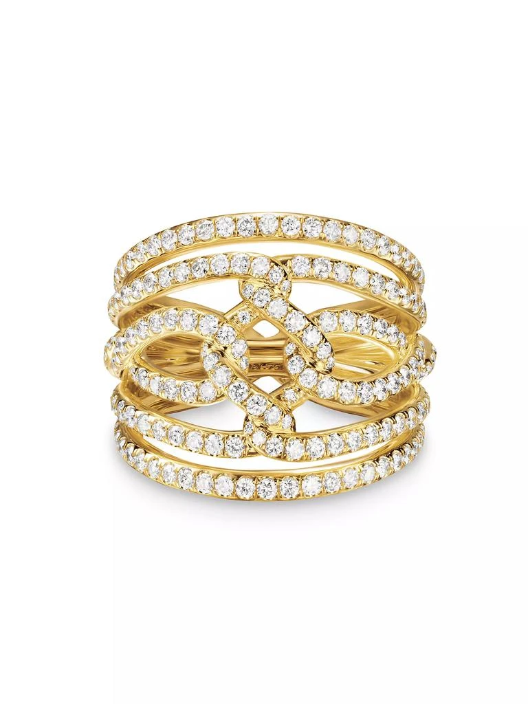 David Yurman Wisteria Dome Ring in 18K Yellow Gold 4