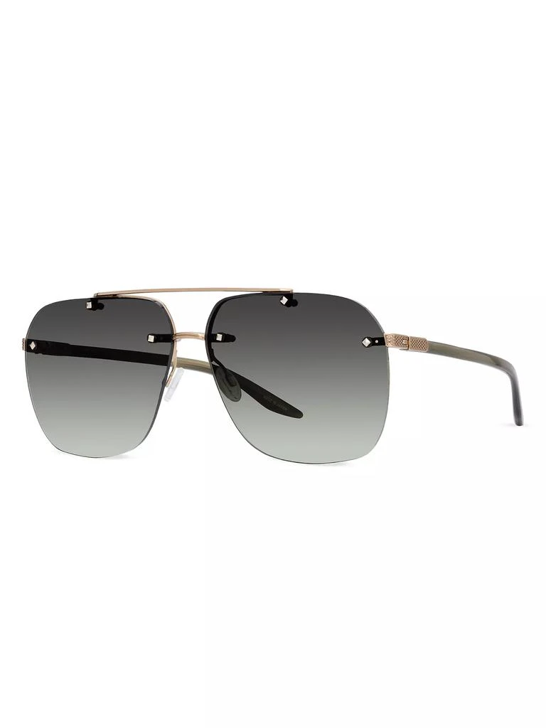 Barton Perreira Daniel 64MM Navigator Sunglasses 1